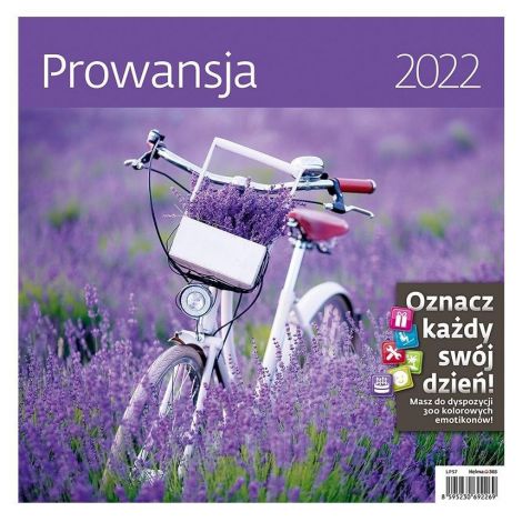 2024 Kalendarz Ścienny Narcissus Prowansja